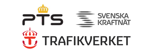 Ledningskollens finansiärers logotyper